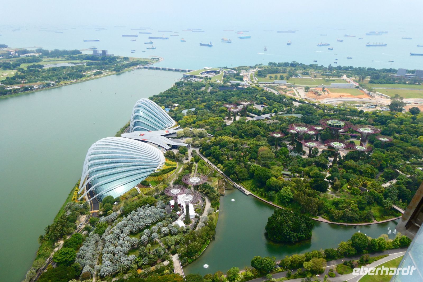 Gardens by the Bay mit Flower Dome