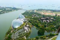 Gardens by the Bay mit Flower Dome