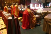 im buddhistischem Tempel Singapur