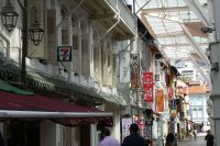 Gasse in Chinatown-Singapur