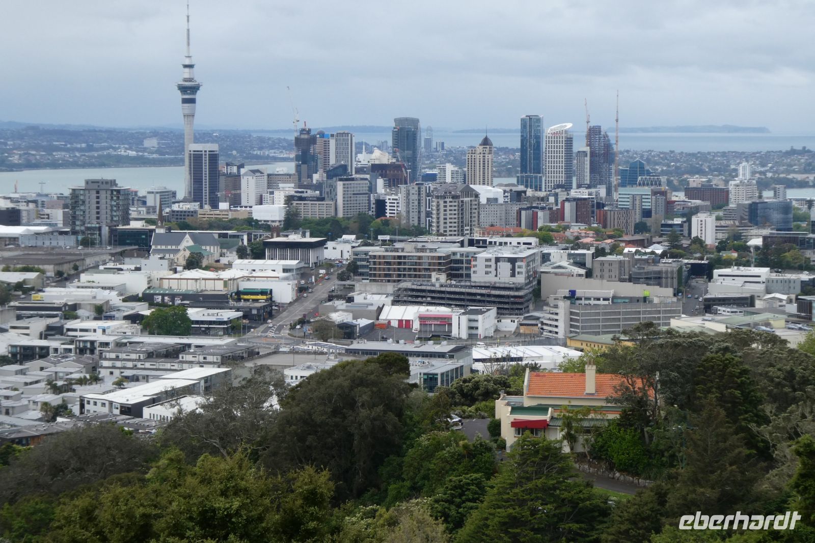erster Blick auf Auckland