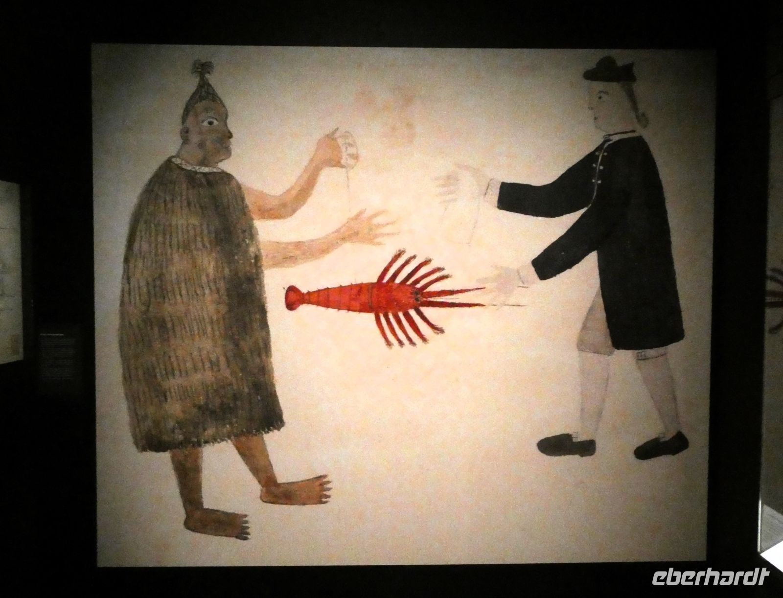 erste Begegnung mit Weissen