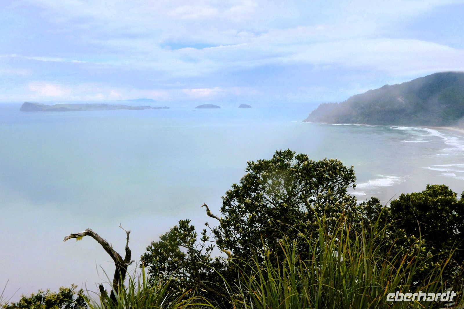 Blick vom Puka Hill bei Tairua
