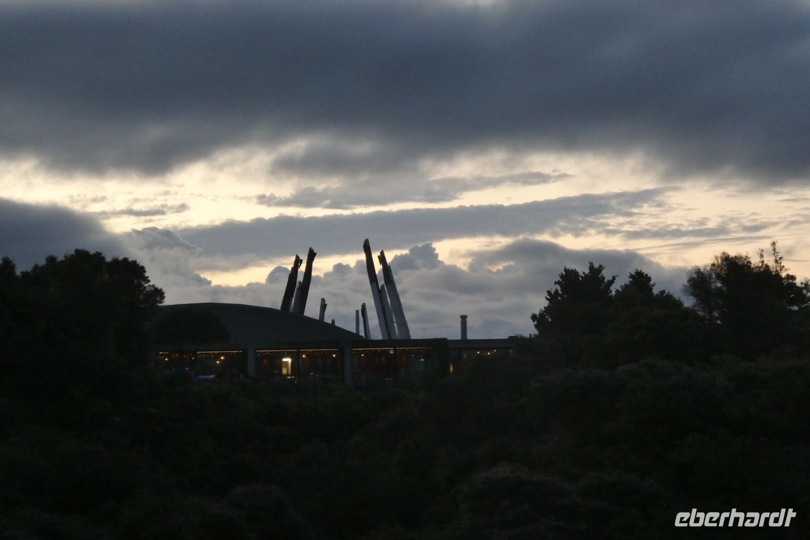 die Nacht beginnt in Rotorua