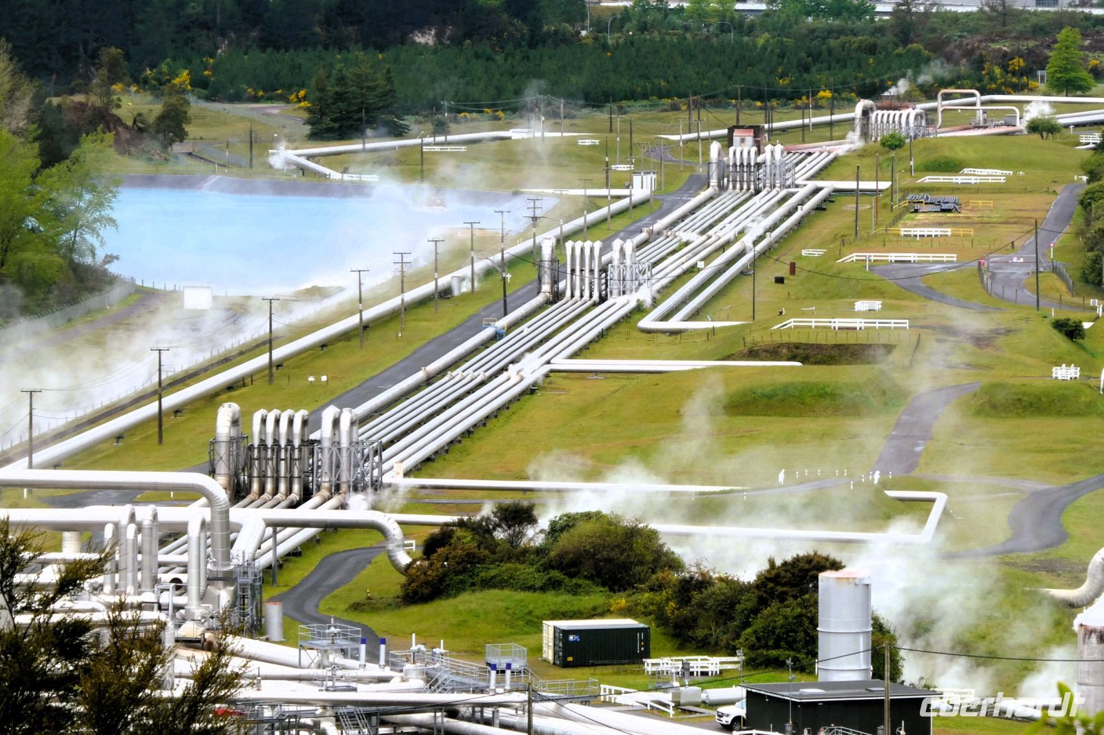 Geothermie-Kraftwerk