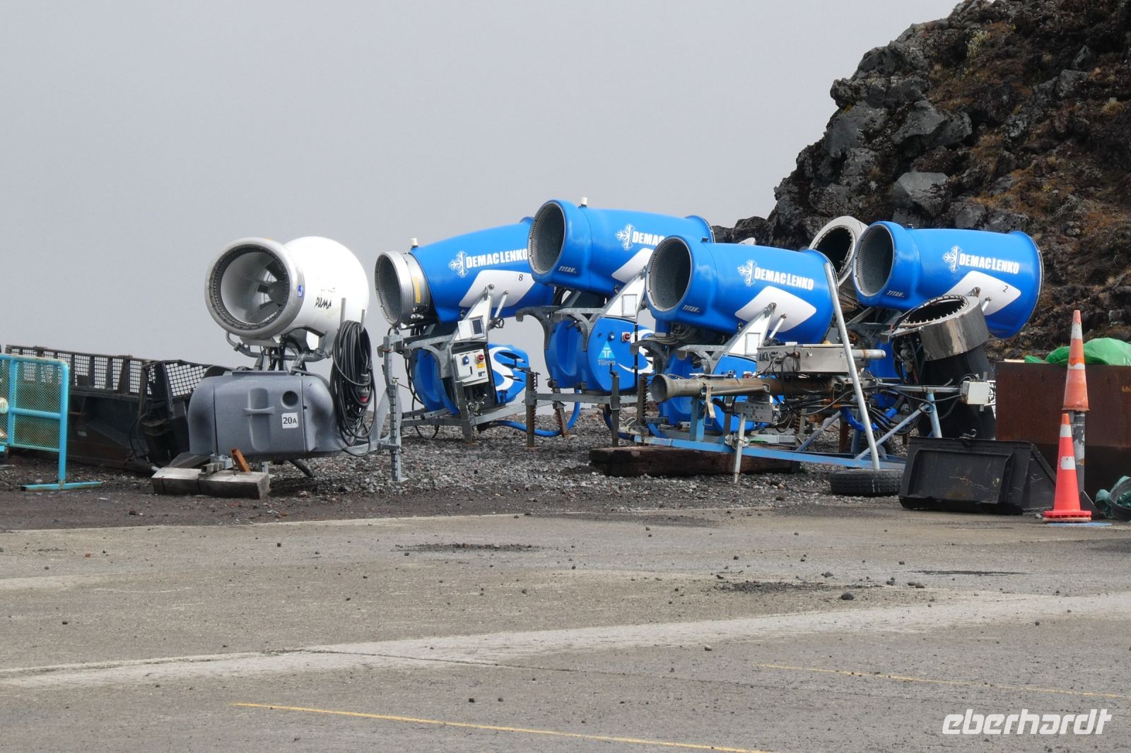 Schneekanonen auch hier