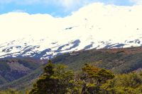Mt. Ruapehu im Schnee