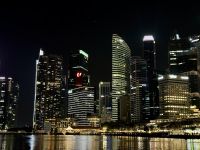 2. Reisetag – Singapur bei Nacht – Bootstour auf dem Singapore River – Finanzdistrikt