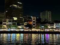 2. Reisetag – Singapur bei Nacht – Bootstour auf dem Singapore River – Shop Houses