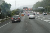 ungemütlicher Empfang in Wellington