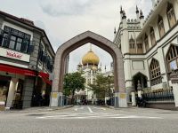 3. Reisetag – Stadtrundfahrt in Singapur – Masjid Sultan in Kampong Glam