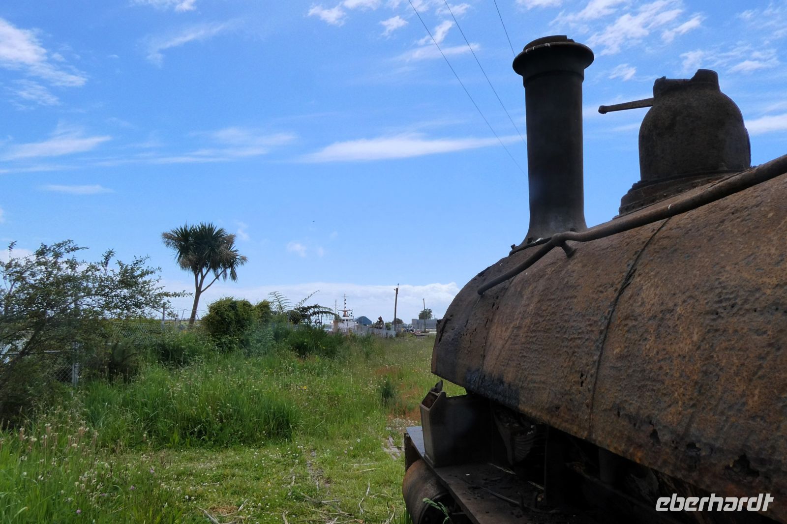 Blick Richtung Hafen
