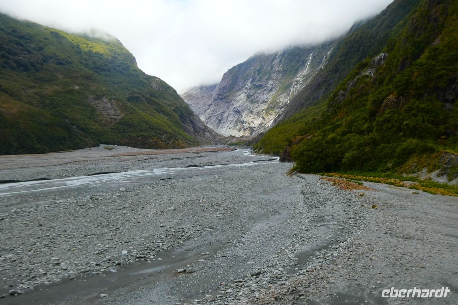 hier endete der Gletscher vor 30 Jahren