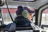 unser Hubschrauber-Pilot!