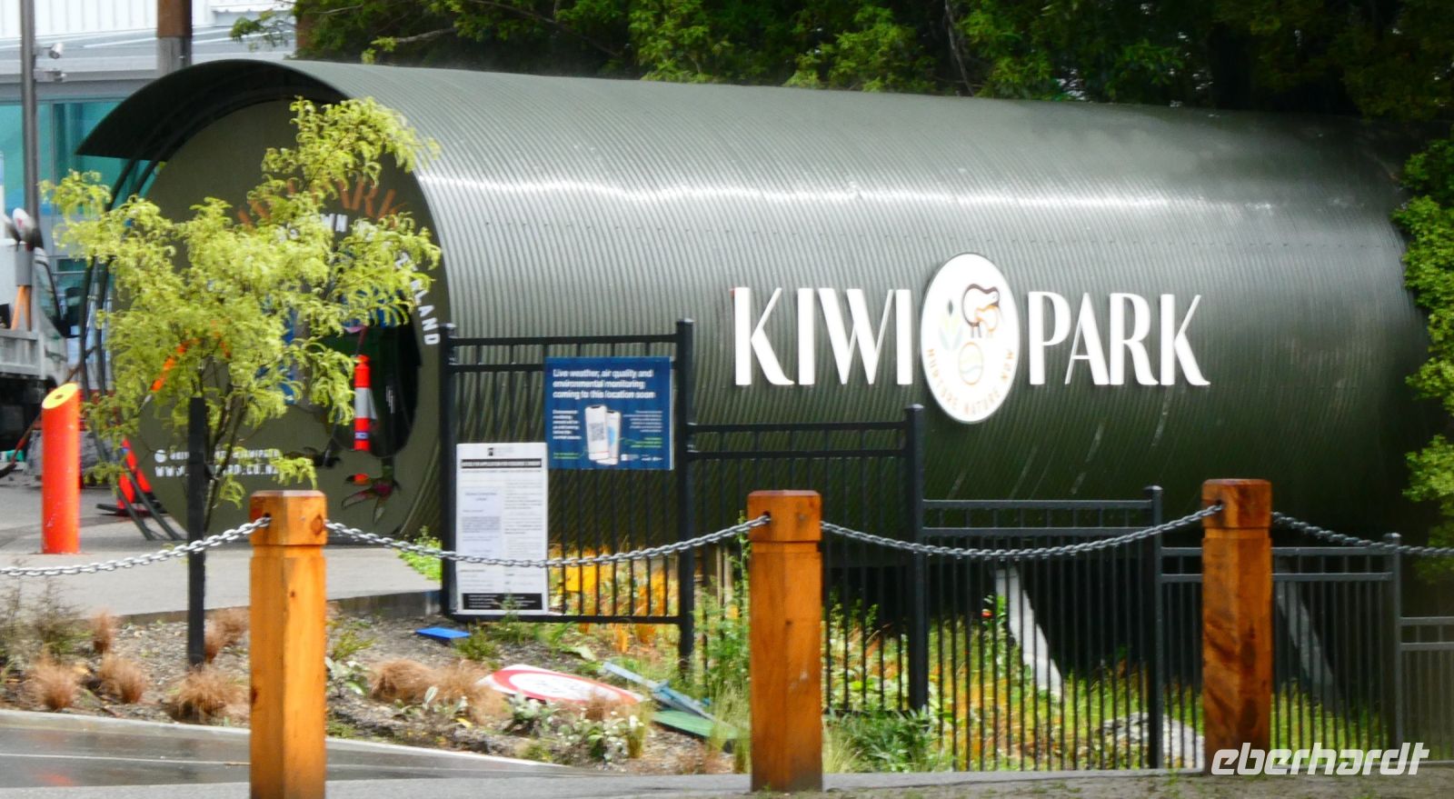 am Vogelpark von Queenstown