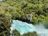 10. Reisetag – Von Rotorua zum Nationalpark – Huka Falls bei Taupo