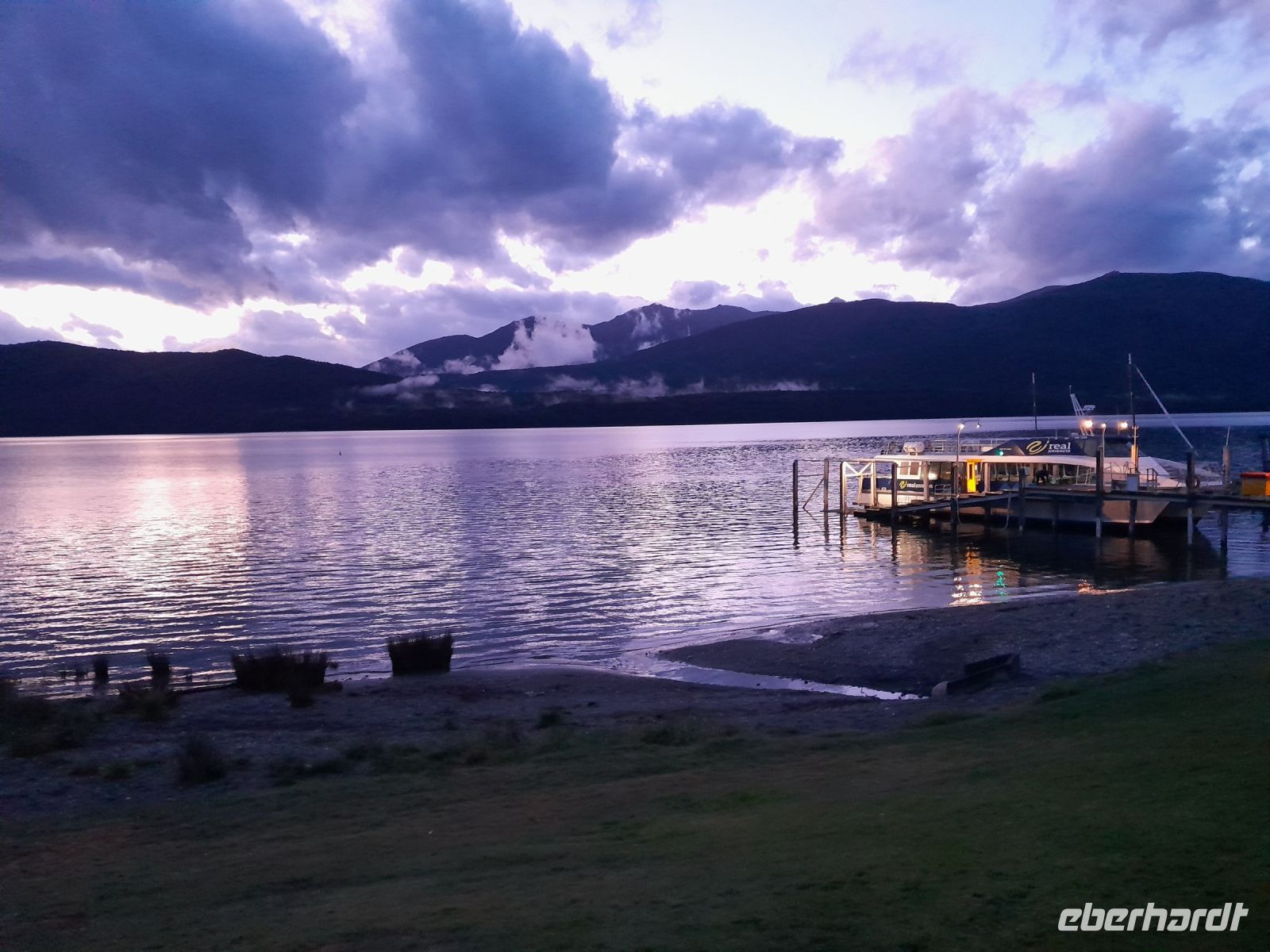 Abendstimmung in Te Anau
