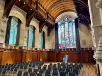 13. Reisetag – Von Kaikoura zum Lake Tekapo – Altes Unigelände in Christchurch – Große Halle