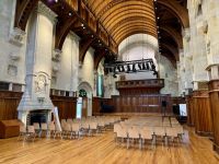 13. Reisetag – Von Kaikoura zum Lake Tekapo – Altes Unigelände in Christchurch – Große Halle