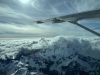 13. Reisetag – Von Kaikoura zum Lake Tekapo – Rundflug zum Aoraki/Mount Cook – Mount Cook in den Wolken