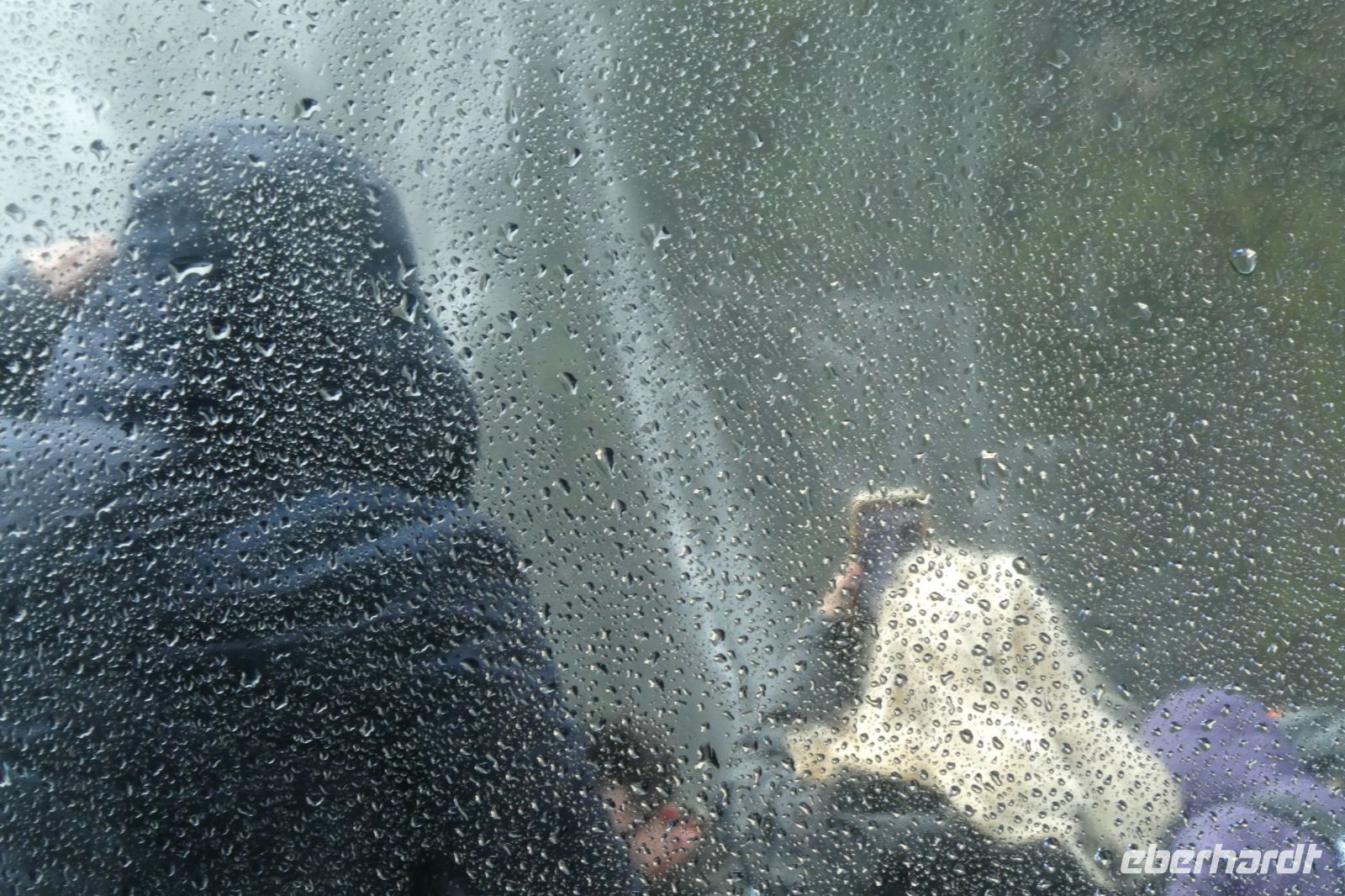 ganz schön nass!