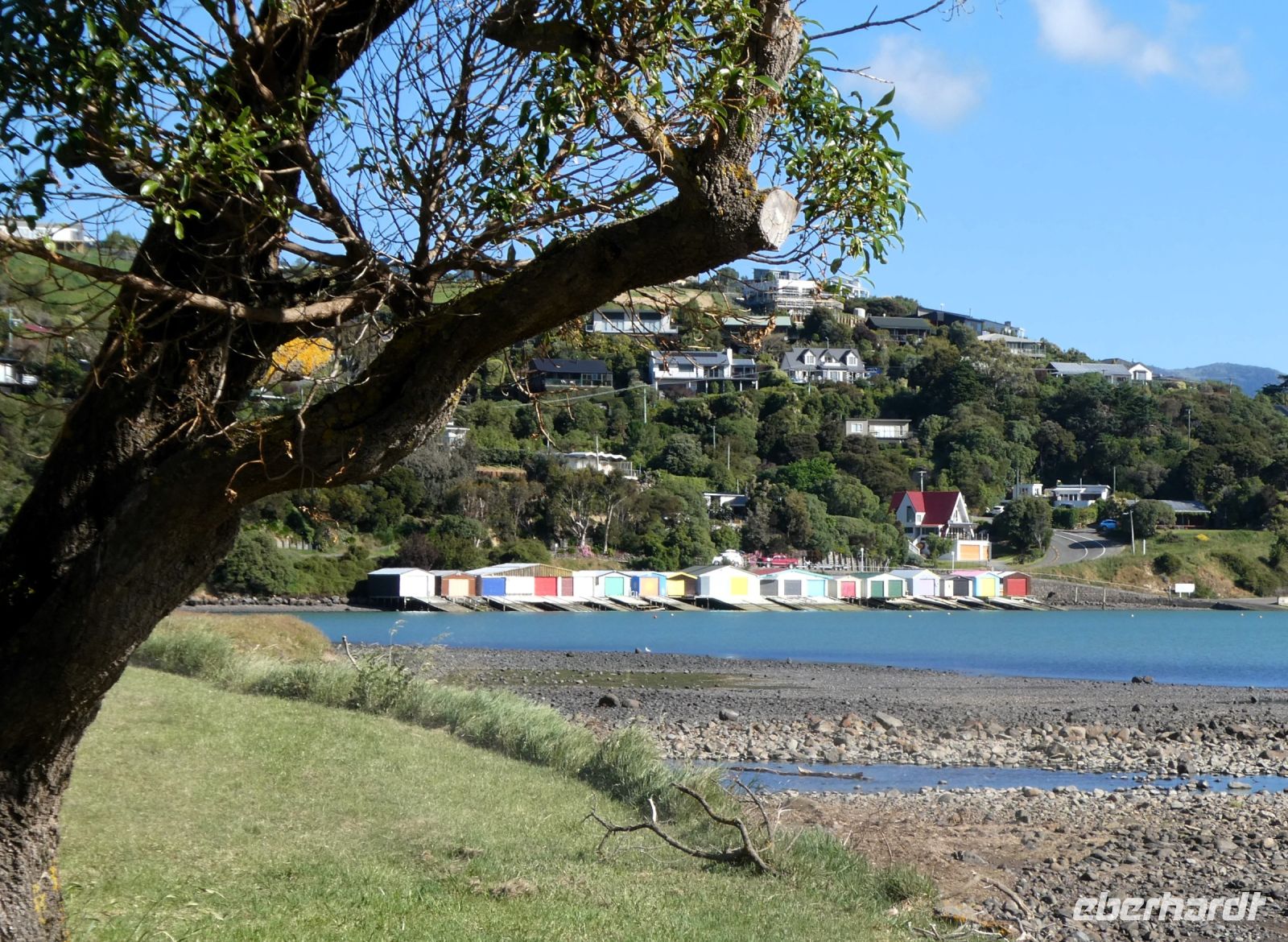 Fischerhäuschen auf der Banks-Halbinsel