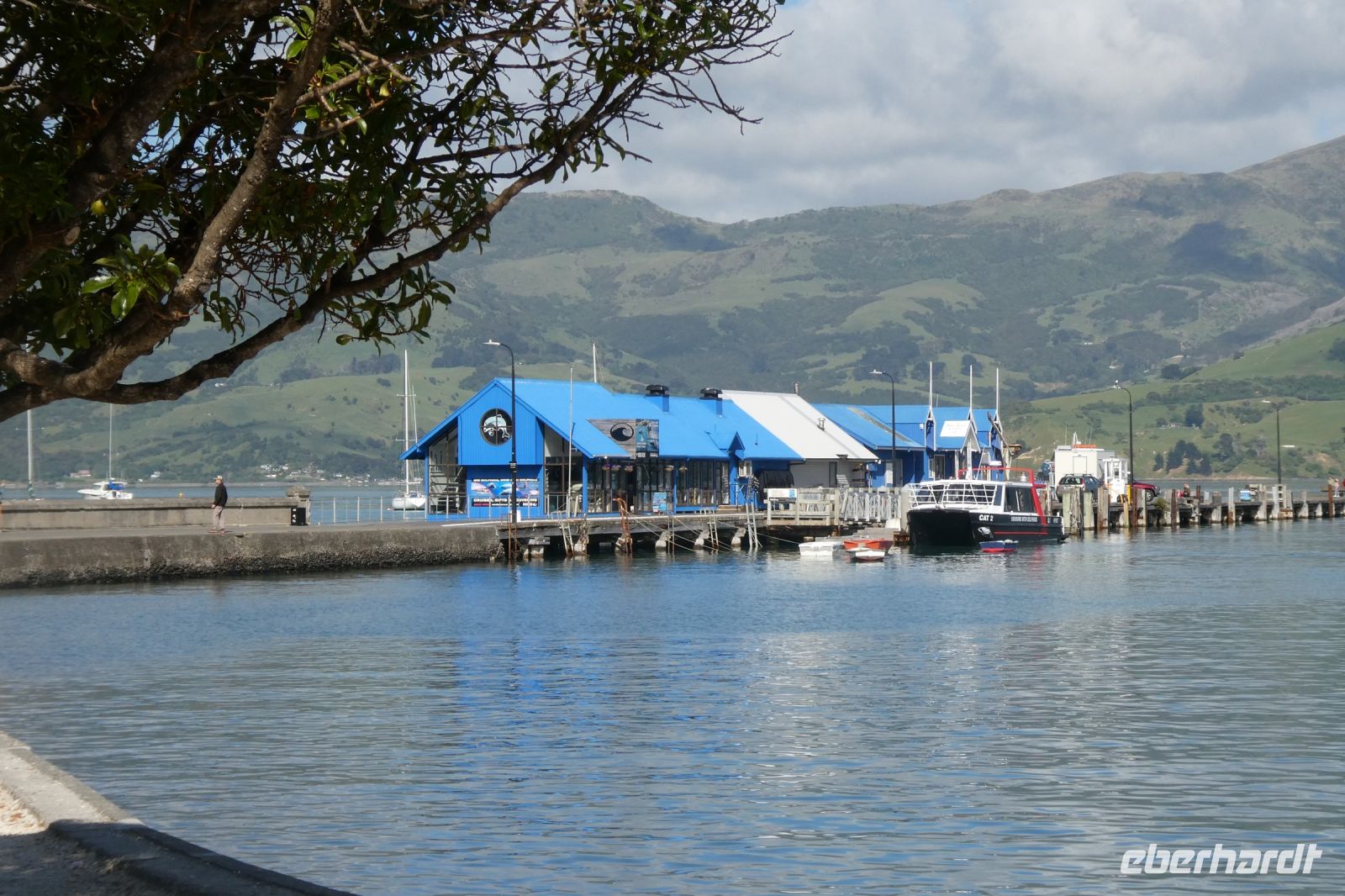 hier legt unser Schiff an