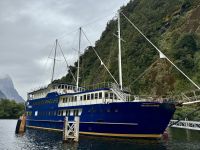 15. Reisetag – Von Dunedin zum Milford Sound – Einschiffung auf dem Ausflugsschiff Milford Mariner