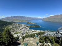 17. Reisetag – Freizeit in Queenstown – Aussicht vom Bob’s Peak auf den Lake Wakatipu