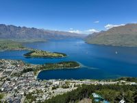 17. Reisetag – Freizeit in Queenstown – Aussicht vom Bob’s Peak auf den Lake Wakatipu
