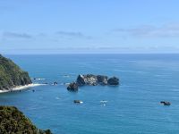 18. Reisetag – Von Queenstown zum Fox-Gletscher – Aussichtspunkt Knights Point Lookout