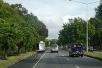 auf dem Weg zum Flughafen