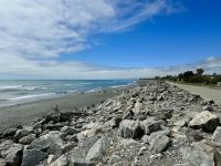 19. Reisetag – Vom Fox-Gletscher nach Greymouth – Aufenthalt in Hokitika – Am Strand von Hokitika