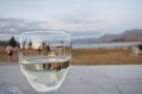 Wein am Lake Tekapo