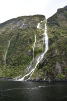 Milford Sound Wasserfälle