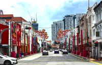 China Town in Singapur