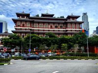 Buddhistischer Tempel in China Town, Singapur