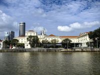 Das Fullerton Hotel ist ein 6 Sterne Hotel
