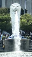 Merlion, Singapur