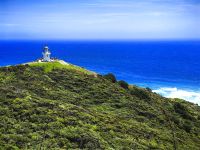 Leuchtturm von Cape Reinga, Magisch schöner Ort beim Traumwetter
