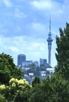 Sky Tower von Auckland