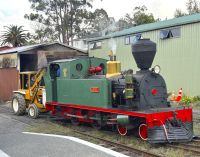 Dampfende Lady in Kawakawa