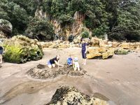 Hot Water Beach Coromandel Halbinsel