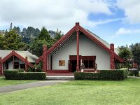 Traditionelles Maorihaus