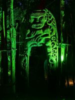 In einem Maoridorf, Rotarua