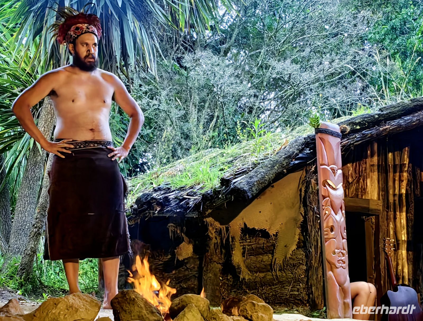 Maoridorf in Rotarua