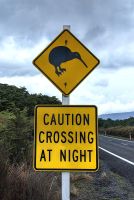 So ein Schild gibt es nur in Neuseeland :-))