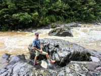 Alec am Tawhai Wasserfall 