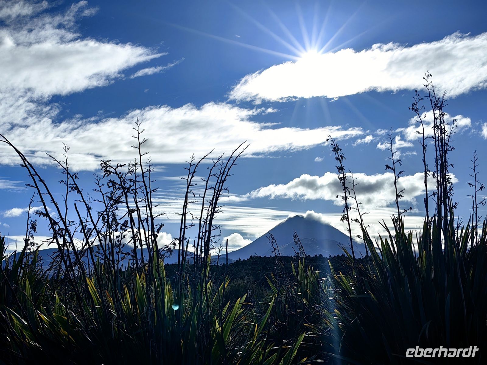 Der Schicksalsberg im Herr der Ringe Film, Tongariro Nationalpark am Morgen
