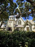 Alte Holzkirche in Wellington, der Hauptstadt Neuseelands